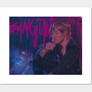 Graffiti Jimin Posters and Art